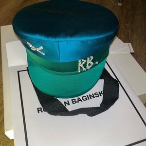 Ruslan Baginskiy hat, size small green/teal